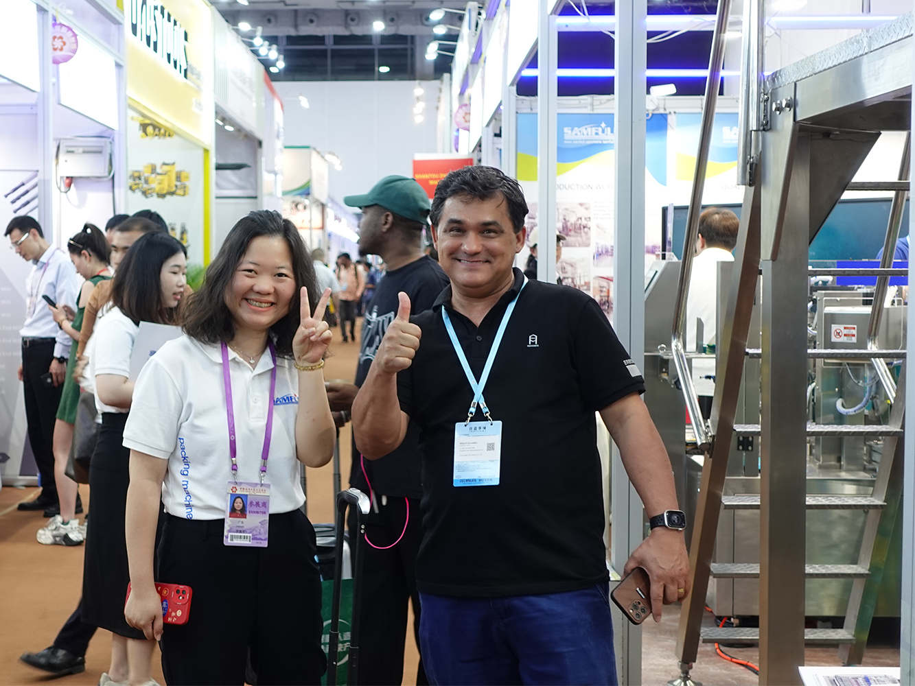 Samfull' Showing In 2023 Year Spring Canton Fair