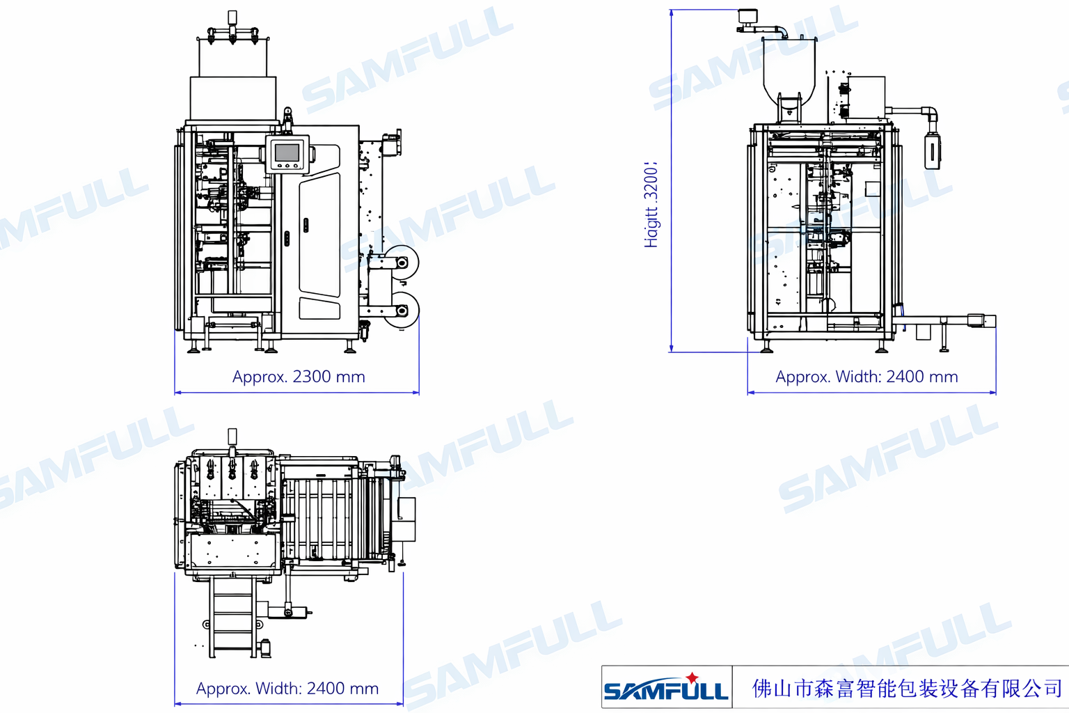 Multi-Flavor Ice Pop Packing Machine – 4-Side Seal Multilane Solution