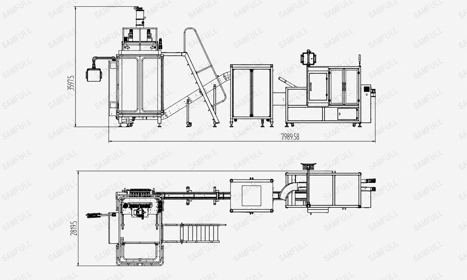 Saudi Arabia 8-Lane Instant Coffee Powder Packaging Solution Saudi Arabia 8-Lane Instant Coffee Powder Packaging Solution