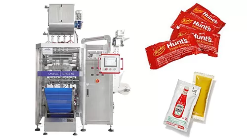 Ketchup four sides sealing sachet