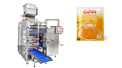 Four sides sealing jelly sachet