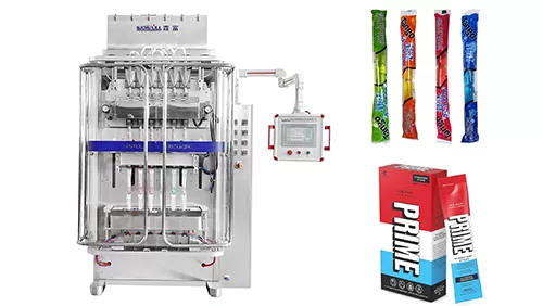 Middle sealing ice candy stick 