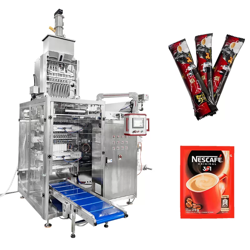 Coffee Powder Stick Pack Machine Multilane Coffee Powder Sachet Packaging Machine Samfull