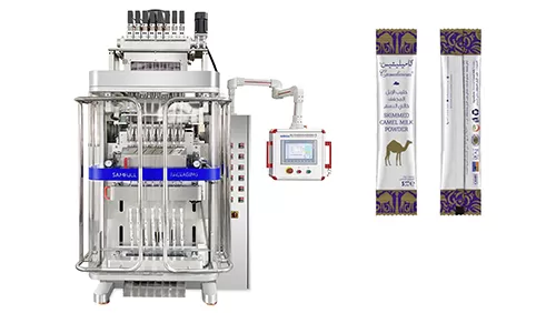 Powdered milk stick pack