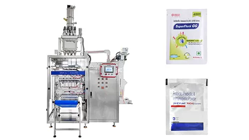 Four sides seal powder sachet