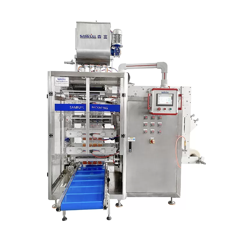 2-100ml Liquid Sachet & Stick Bag Packing Machine