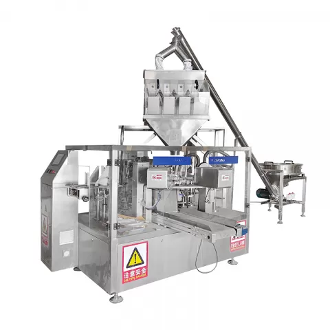 Granular Doypack Weighing Filling Sealing Machine