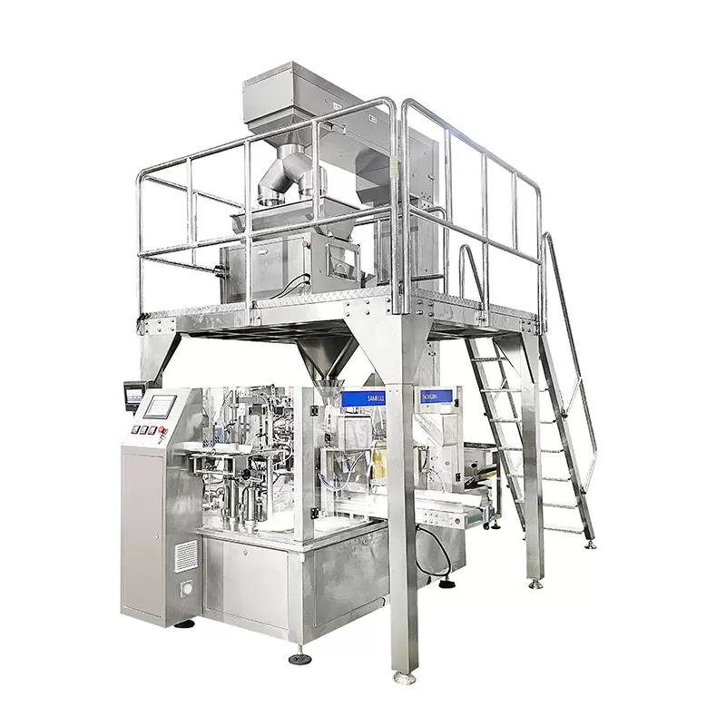 Granular Doypack Weighing Filling Sealing Machine