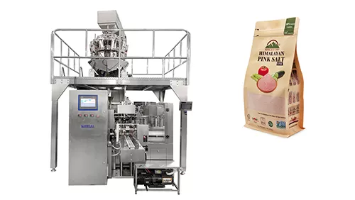 Gusset flat bottom pouch 