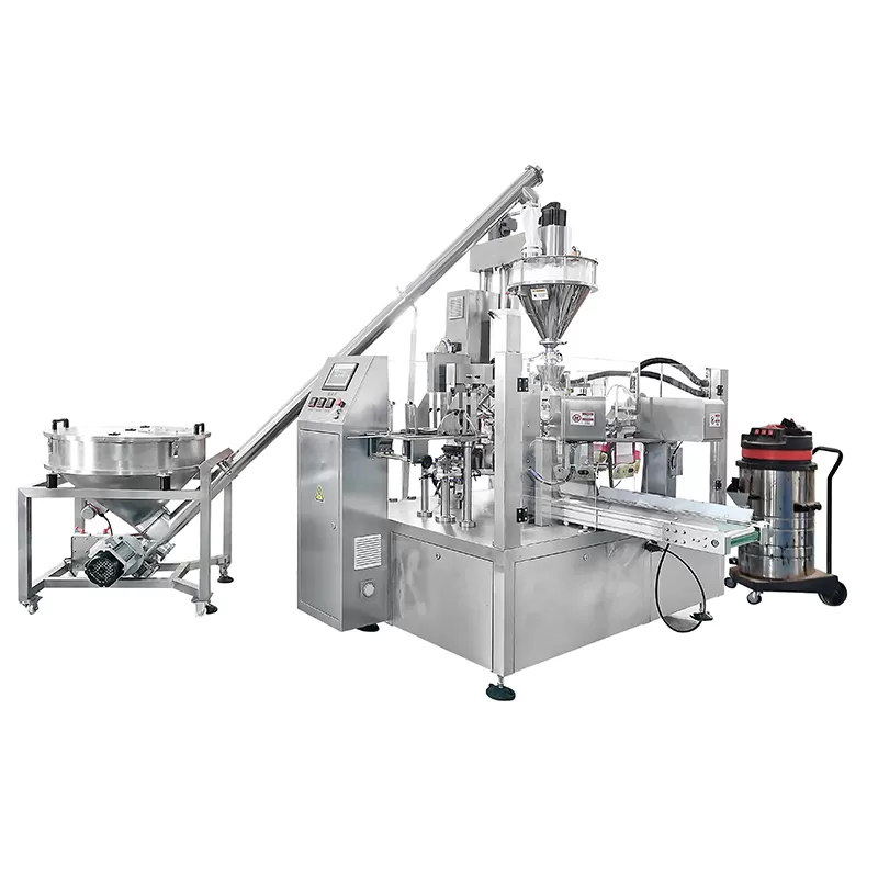 Powder Premade Pouch Filling Sealing Machine