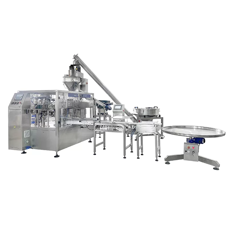 Powder Premade Pouch Filling Sealing Machine