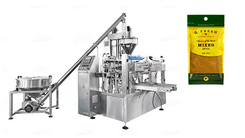 Pre-formed four sides seal pouch (with zipper)