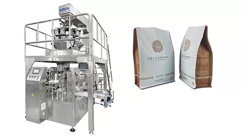 Coffee pouch with gas valve