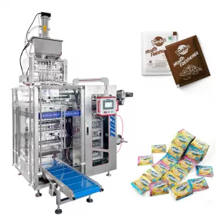 Mouth Freshener Granule Sachet VFFS Form Fill Seal Packing Machine