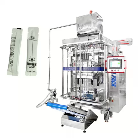 Four Lanes High Speed Honey Stick Filling Machine
