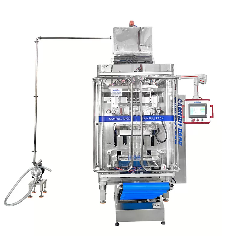 Four Lanes High Speed Honey Stick Filling Machine
