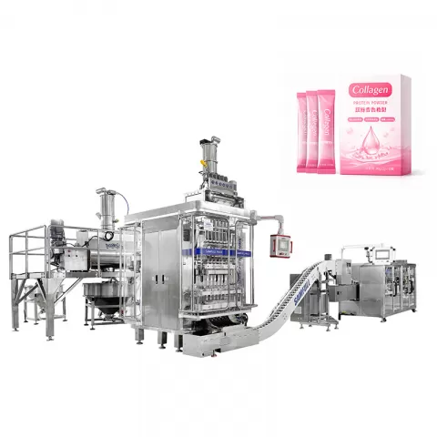 Multi Lane Powder Stick Pack Packaging Line