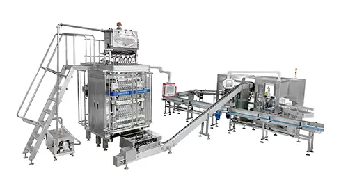 Liquid Stick Bag Packing Counting Assembling & Carton Line