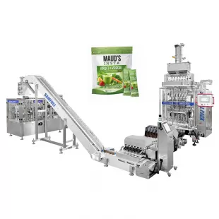 StickPacks into Premade Pouch Solution | Multi-Lane Powder Stick Pack Packaging Line