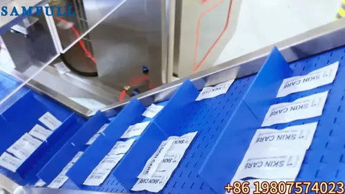 Petroleum Jelly Sachet 
Making and Counting