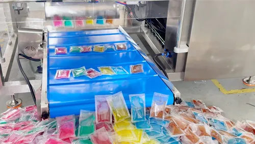 Multi-Formula detergent sachet machine
