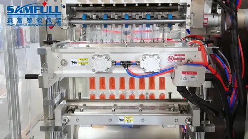 Tomato sauce four side sealed sachet machine for 8g 9g 10g