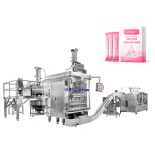 Multi Lane Powder Stick Pack Cartoning Packaging Line