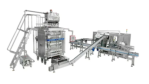Liquid Stick Bag Packing Counting Assembling & Carton Line