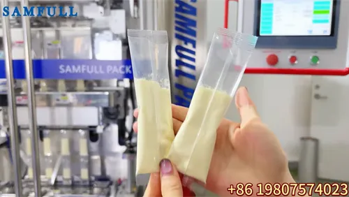 Dairy powder stick pack