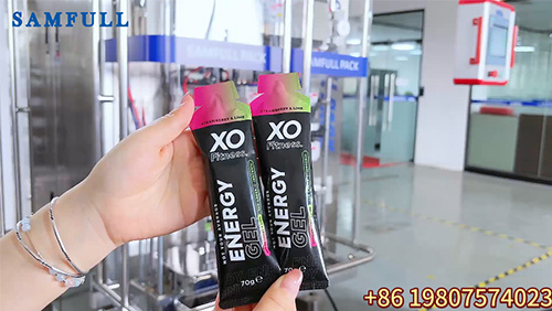 XO Fitness Energy Gel Irregular Shape Stick Pack