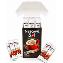USA Nestlé 3-in-1 Instant Coffee Stick Pack and Cartoning Packaging Line