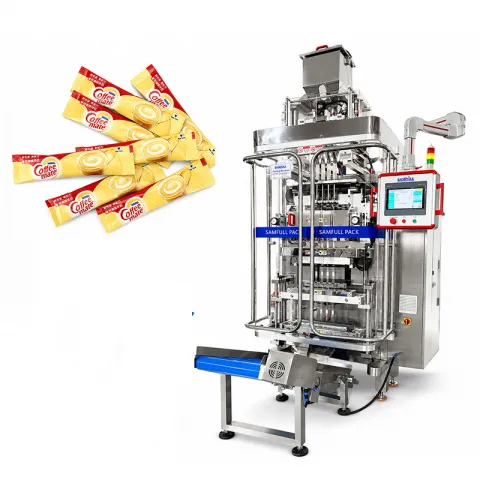 USA Customer Case: Coffee Mate Creamer 3.5g & 5g Stick Pack Packaging Machine