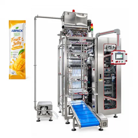 Vietnam 6-Lane Four Side Seal Gel 30g Sachet Packing Machine Project