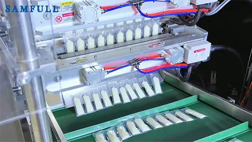 Ketchup & mayonnaise sachet packing line