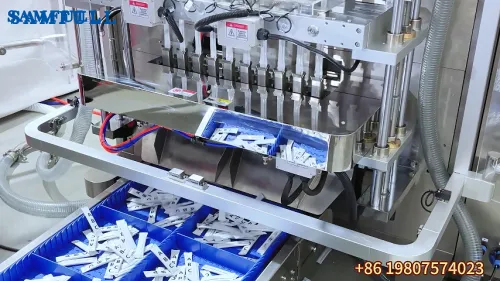 High speed stick pack for granule